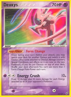Deoxys — EX Deoxys 17