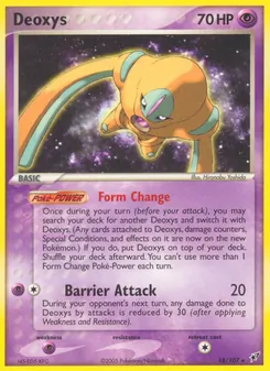Deoxys — EX Deoxys 18