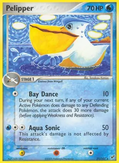 Pelipper — EX Deoxys 21