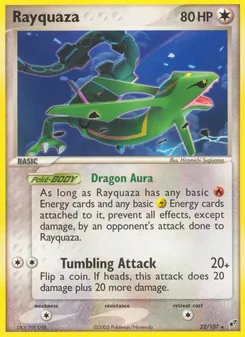 Rayquaza — EX Deoxys 22