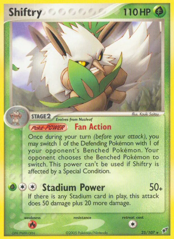 Shiftry — EX Deoxys 25
