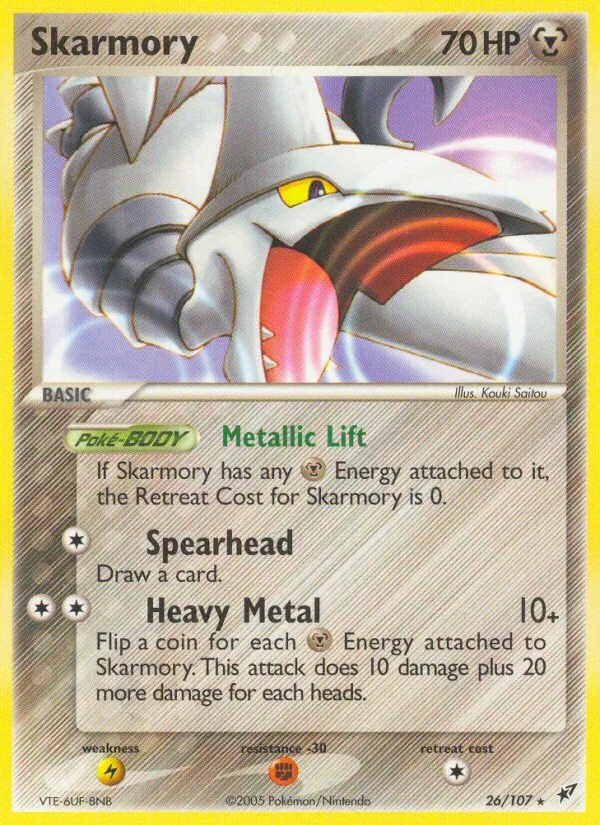 Skarmory — EX Deoxys 26