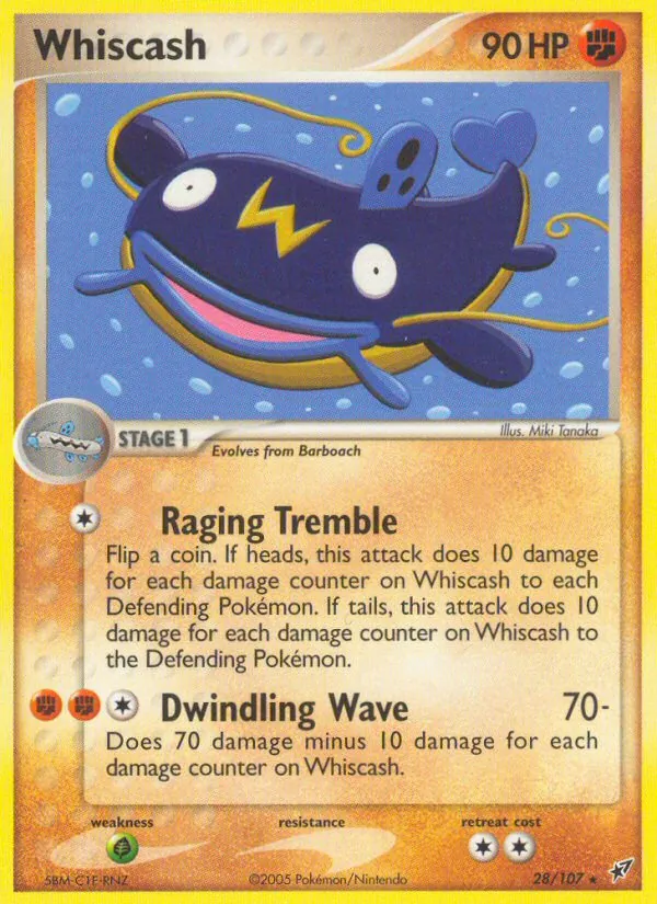 Whiscash — EX Deoxys 28