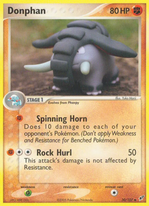Donphan — EX Deoxys 30