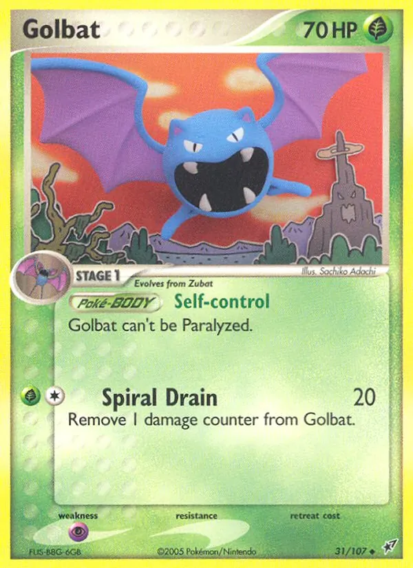 Golbat — EX Deoxys 31