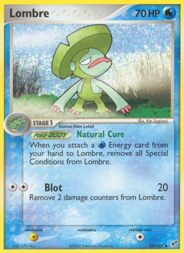 Lombre — EX Deoxys 34