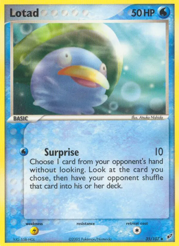 Lotad — EX Deoxys 35