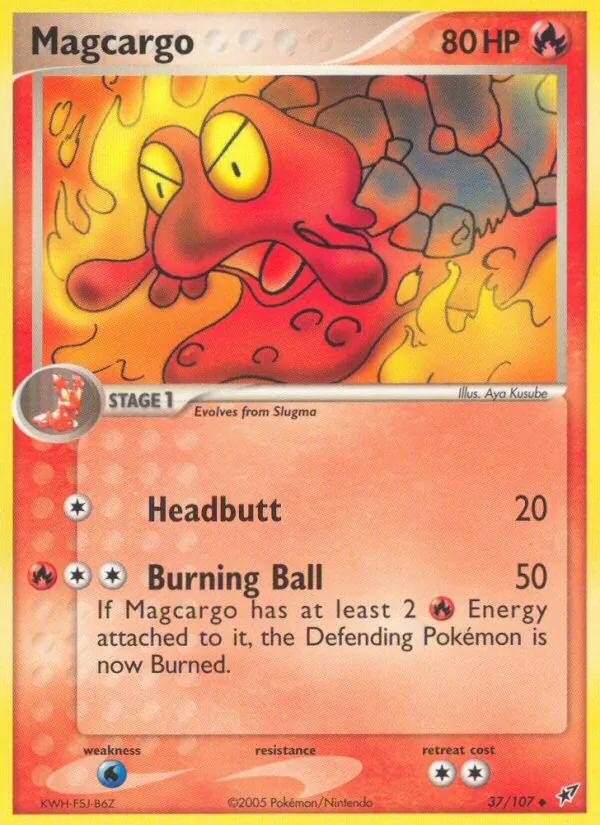 Magcargo — EX Deoxys 37