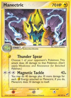 Manectric — EX Deoxys 38
