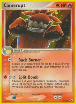 Camerupt — EX Deoxys 4