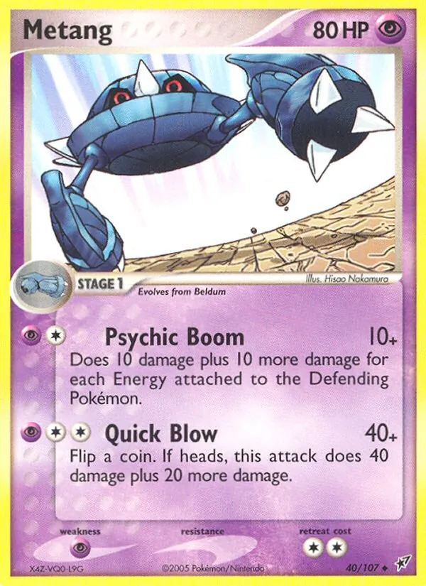 Metang — EX Deoxys 40
