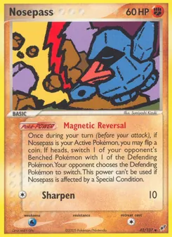 Nosepass — EX Deoxys 42