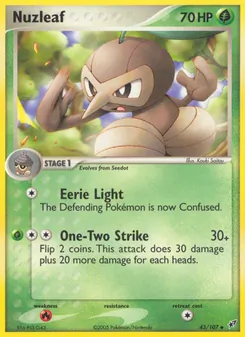 Nuzleaf — EX Deoxys 43