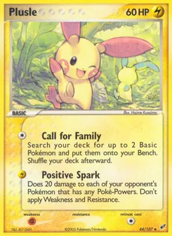 Plusle — EX Deoxys 44