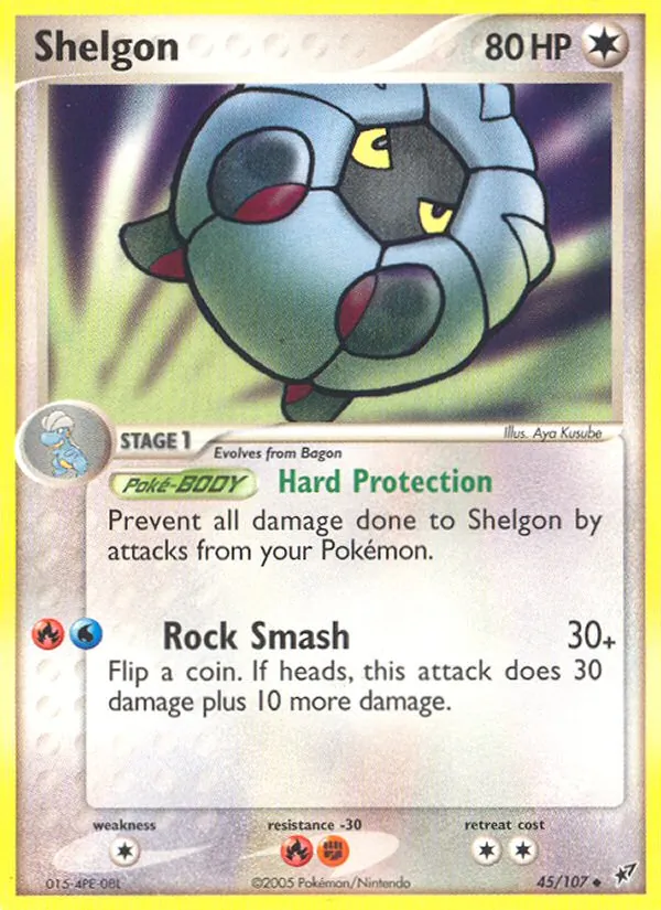 Shelgon — EX Deoxys 45