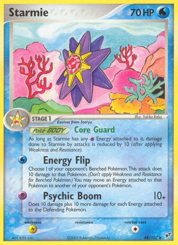 Starmie — EX Deoxys 48