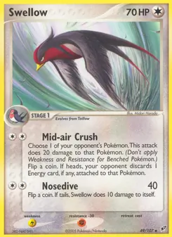 Swellow — EX Deoxys 49