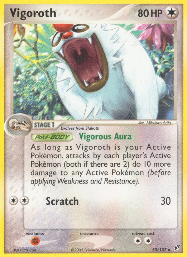 Vigoroth — EX Deoxys 50