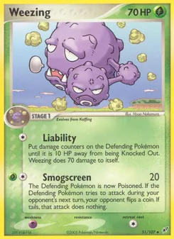 Weezing — EX Deoxys 51