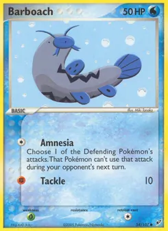 Barboach — EX Deoxys 54