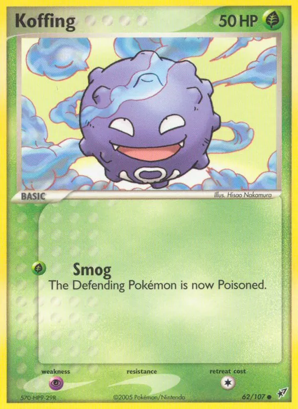 Koffing — EX Deoxys 62