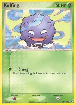 Koffing — EX Deoxys 62