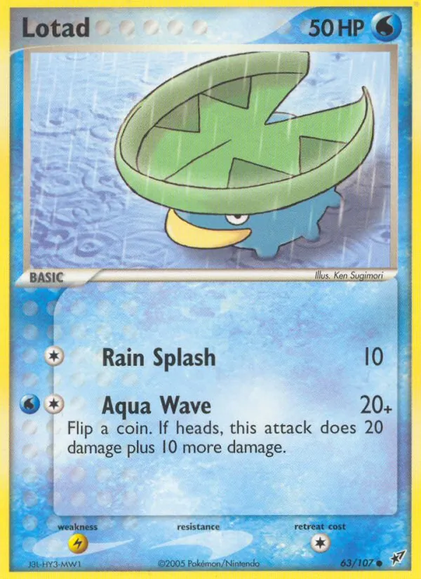 Lotad — EX Deoxys 63