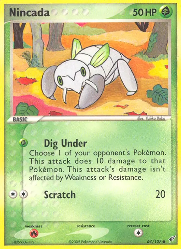 Nincada — EX Deoxys 67