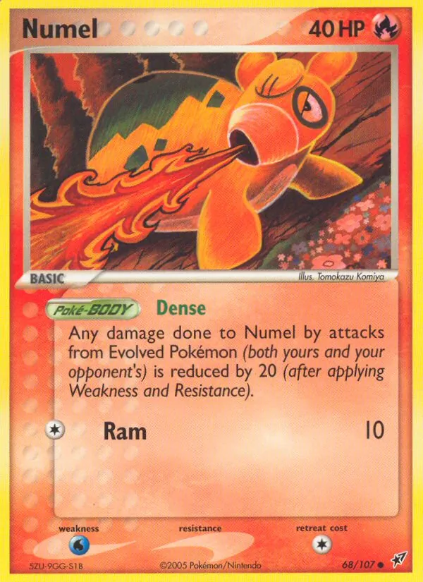 Numel — EX Deoxys 68