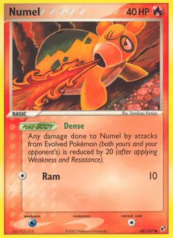 Numel — EX Deoxys 68