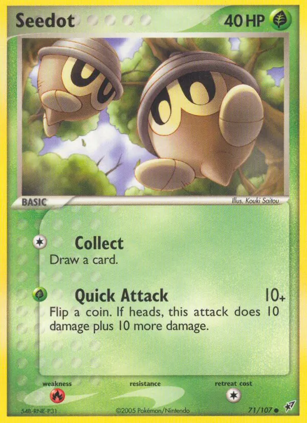 Seedot — EX Deoxys 71