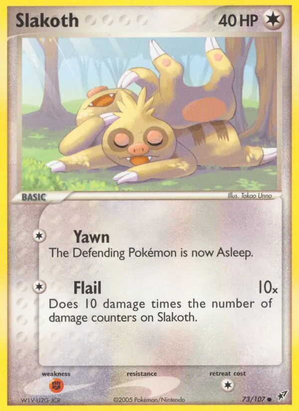 Slakoth — EX Deoxys 73