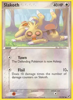 Slakoth — EX Deoxys 73