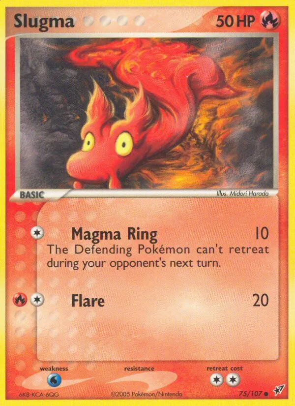 Slugma — EX Deoxys 75