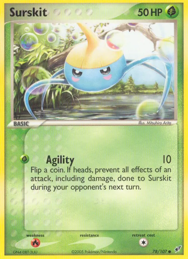 Surskit — EX Deoxys 78
