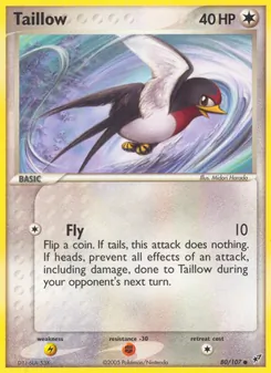 Taillow — EX Deoxys 80