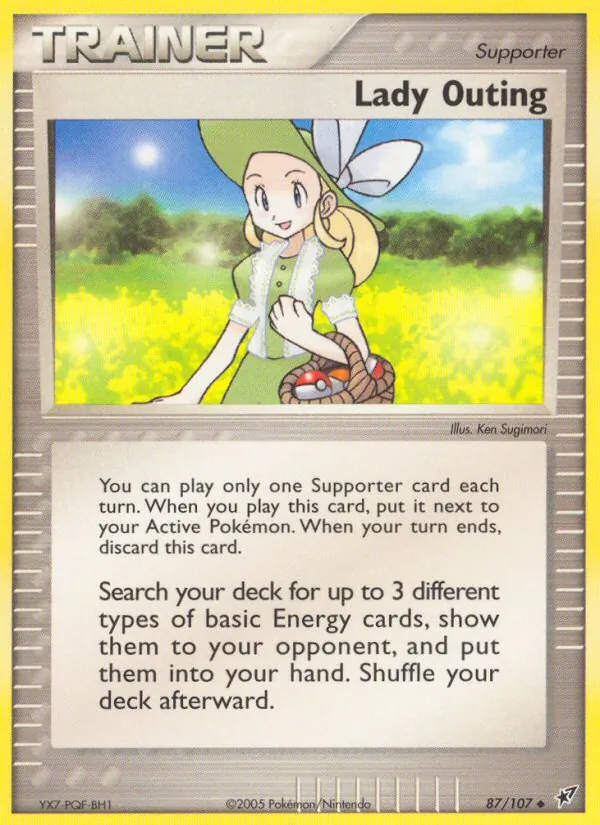 Lady Outing — EX Deoxys 87