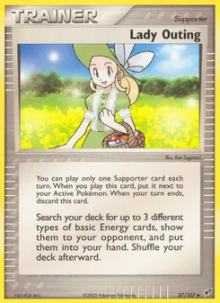 Lady Outing — EX Deoxys 87