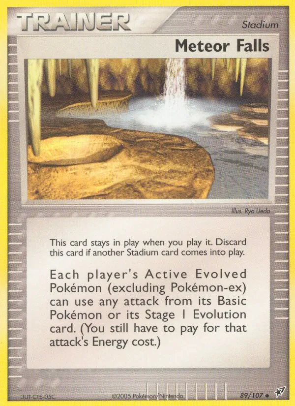 Meteor Falls — EX Deoxys 89