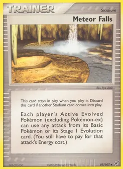 Meteor Falls — EX Deoxys 89