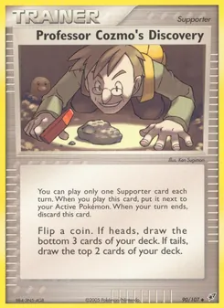 Professor Cozmo's Discovery — EX Deoxys 90