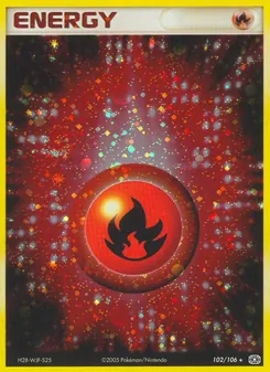 Energia de Fogo — EX Esmeralda 102