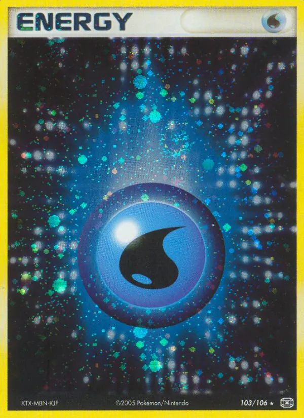 Energia de Água — EX Esmeralda 103