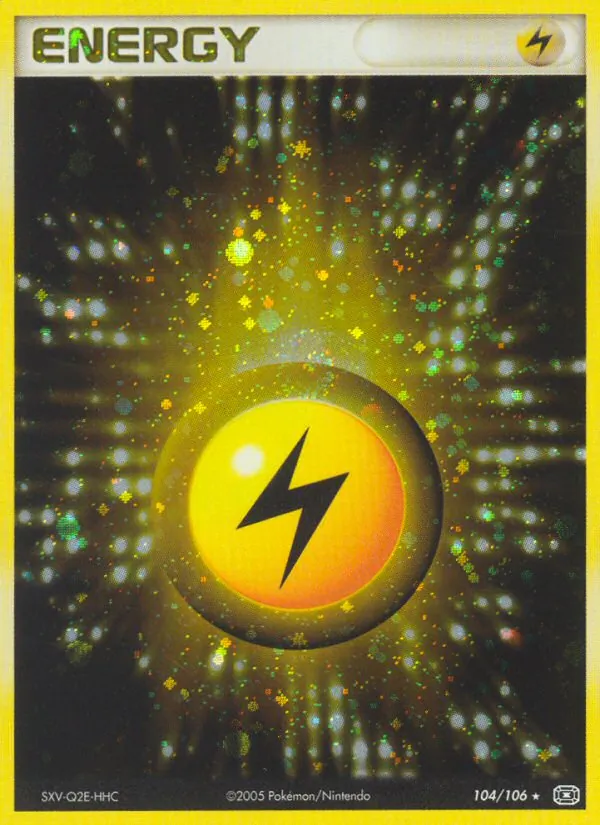 Energia de Raios — EX Esmeralda 104