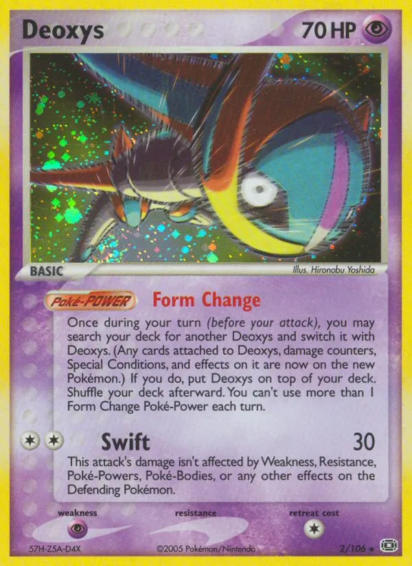 Deoxys — EX Esmeralda 2