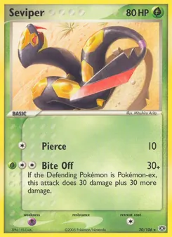 Seviper — EX Esmeralda 20