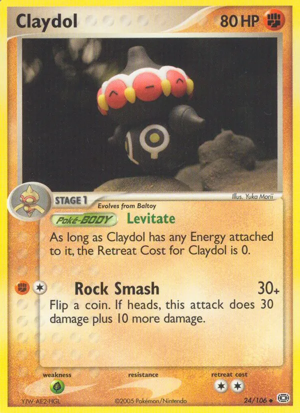 Claydol — EX Esmeralda 24