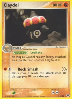 Claydol — EX Esmeralda 24