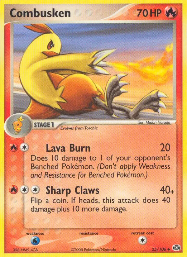 Combusken — EX Esmeralda 25