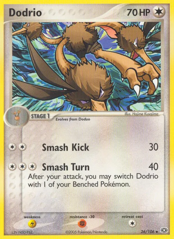 Dodrio — EX Esmeralda 26